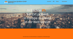 Desktop Screenshot of computerhaus-quickborn.de